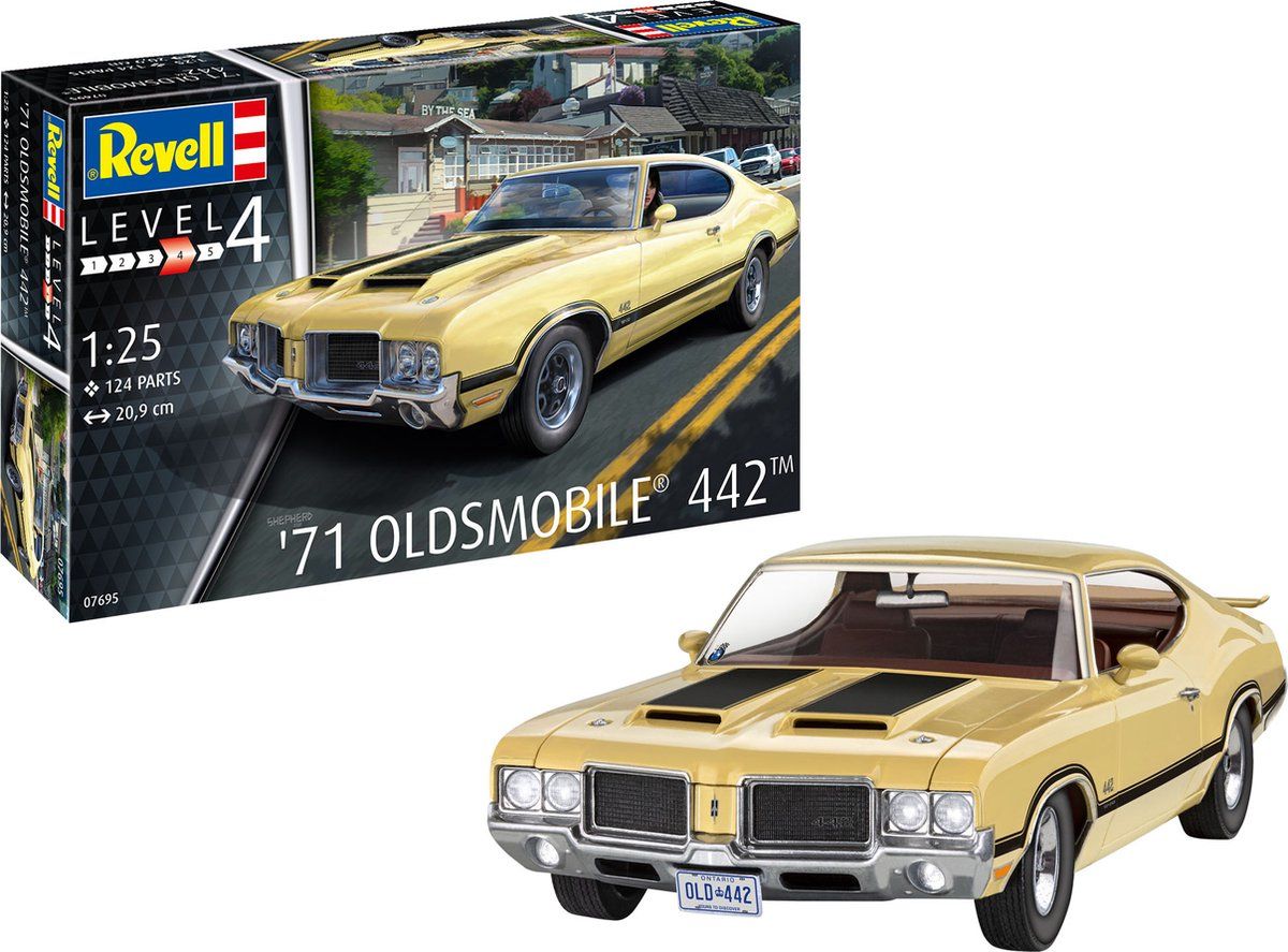Revell 07695 71 Oldsmobile® 442™ Auto (bouwpakket) 1:25