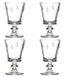 La Rochere Abeille Verre à vin - 240ml - Transparent - Lavable au lave-vaisselle - Lot de 4