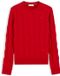Tommy Hilfiger Dames Gebreide Trui Wol Rood XS