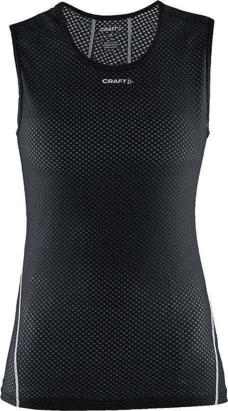 Craft Cool Mesh Superlight Mouwloze baselayer Dames, zwart