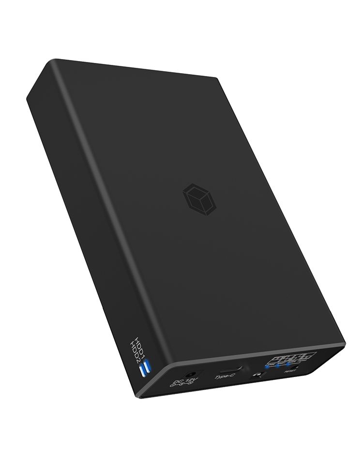 ICY BOX IB-RD2253-C31 - 2.5" HDD/SSD Enclosure - USB-C 3.2 Gen 2 - Black
