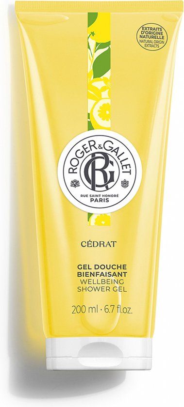 Roger & Gallet Cédrat Verkwikkend Sukadeboom Douchegel - 200 ml