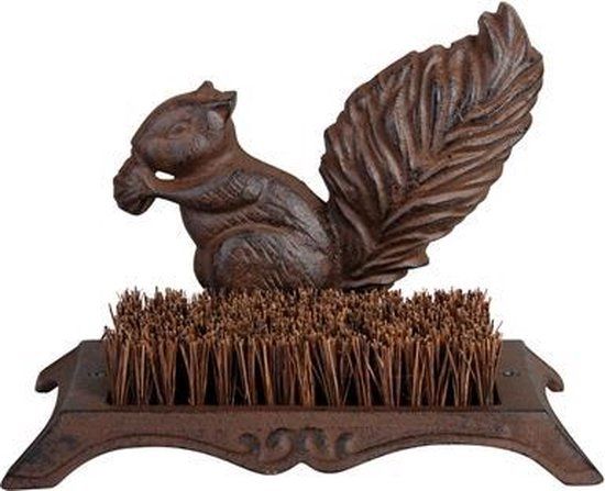 Voetveger eekhoorn - Gietijzer en Kokosvezel - 1.76 kg - 8714982013577