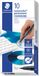 STAEDTLER Lumocolor 310 CD/DVD-marker – zwart, 10-pack, 0,4 mm