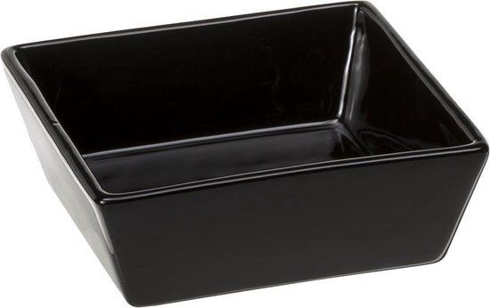 Ferplast Écuelle Altair 14 Zwart - Aardewerk Hondenvoerbak