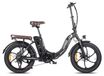 F20 Pro Vélo pliant électrique - Batterie lithium amovible 36V 20Ah - Moteur sans balais 250W - Autonomie de plus de 60 km - Roues de 51 cm - Noir