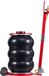 Chariot pneumatique 5 tonnes chariot pneumatique triple chariot pneumatique avec six tubes en acier hauteur de levage jusqu'à 464 mm levage pneumatique rapide (4-10 secondes) avec levier long réglable et patin en caoutchouc adapté aux voitures, SUV et pick-up trucks pour les réparations