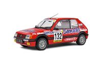 Geen automerk Solido Peugeot 205 GTI 1.6 Modelauto 1:18 1986 François Delecour / Anne-Chantal Pauwels S1801717