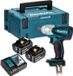 Makita DTW251RFJ 18V Li-Ion clé à chocs sans fil set (2x 3.0Ah accu) in Mbox - 230Nm - 1/2
