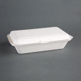 Fiesta Green Composteerbare Bagasse Maaltijddozen 24,8cm DW249