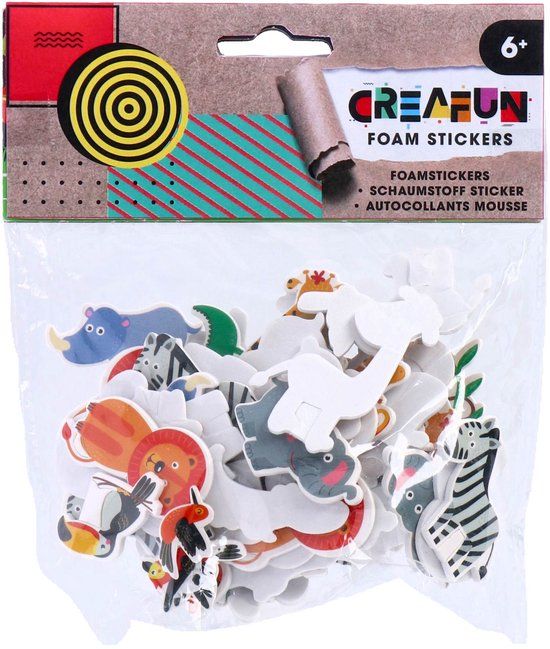 Creafun Foam Boerderij Stickers