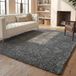Safavieh Augustus Shag Collection tapijt, korte pool, grijs, 244 x 305 cm