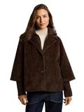 TOM TAILOR 1051134 Veste cape avec col montant Femme