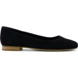 TOMS Briella Ballerina's voor dames, zwart suède, maat 44