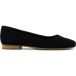 TOMS Briella Ballerina's voor dames, zwart suède, maat 44