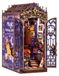 Magische Fantasiehoek Boekenrek - Miniatuurhuis om zelf te bouwen - Met verlichting - 179 onderdelen - Bois - Vanaf 14 jaar - Blanc