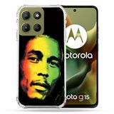 Cokitec Motorola G15 Music Bob Marley 2 Versterkte hoes