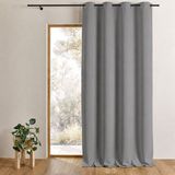 HomeMaison M1 brandvertragend verduisteringsgordijn Polyester Muisgrijs