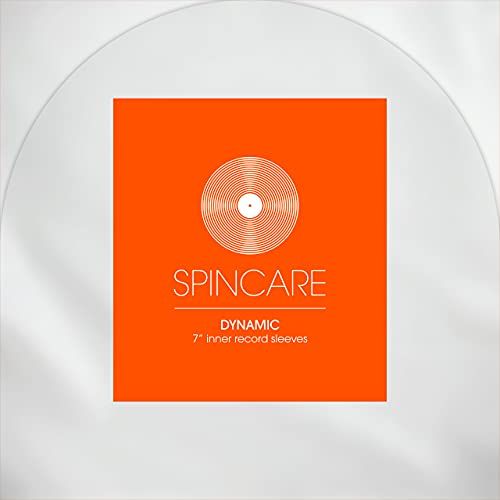 SPINCARE 50x 7 Inch Antistatisch Vinyl Single Binnenhoezen