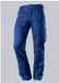 BP 1960-570-0013-34s stofmix met stretch werkbroek voor mannen, slank silhouet met hogere taille op de rug, 65% polyester/35% katoen, koningsblauw, 34S maat