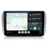 Hexinex Peugeot 10,1-inch autoradio met Android, CarPlay, Android Auto, GPS-navigatie, Wi-Fi, Bluetooth, FM, RDS, stuurwielbediening (SWC), DSP, 2DIN, USB, 2GB RAM + 64GB opslag
