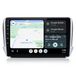 Hexinex Peugeot 10,1-inch autoradio met Android, CarPlay, Android Auto, GPS-navigatie, Wi-Fi, Bluetooth, FM, RDS, stuurwielbediening (SWC), DSP, 2DIN, USB, 2GB RAM + 64GB opslag