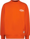 Vingino Icon-crewneck Jongens Sweater 128 Cherry Tomato Katoen