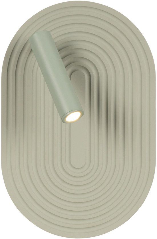 Lucide CARMINO - Wandlamp - LED - 2700K - Groen