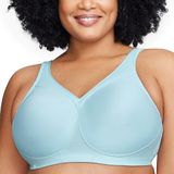 Glamorise Full Figure MagicLift Plus Size Seamless Wirefree Back Close Sports Bra #1006 Vrouwen Sport BH