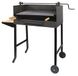 IMEX EL ZORRO Houtskoolgrill op wieltjes met gasveer 71525