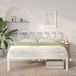 Novilla 30,5 cm metalen bedframe, bedframe met hoofdeinde, ontworpen houten lattenondersteuning, solide steunpoten, eenvoudige montage, opbergruimte onder het bed, 160 x 190 cm, wit