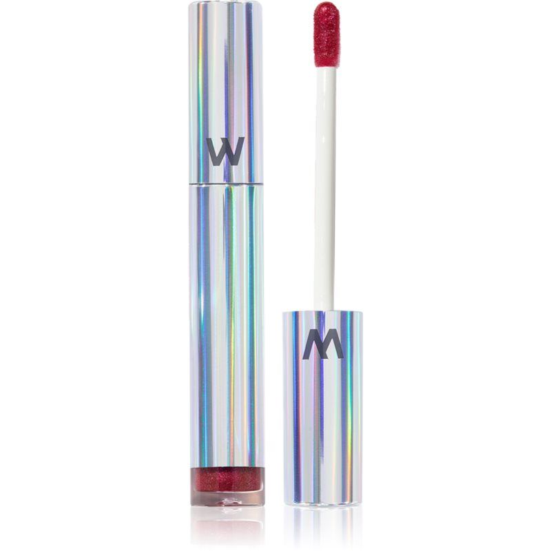 Wonderskin Wonder Blading Top Gloss - Red Glitter - 4 ml