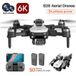S2S Mini Drone Double Caméra 6K Quadricoptère Pliable Sans Balais 2 Batterie Autonomie : 25 min Blanc