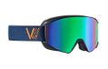 Black Crevice Schladming skibril, groen, maat L