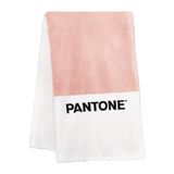 PANTONE™ Sherpa-bank- en dekbed, dubbellaags, ultrazacht en behaaglijk, warme en wasbare winterfleecedeken, uitstekend comfort, ook ideaal als bankplaid en sprei voor eenpersoonsbedden, 130 x 160 cm