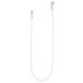 Apple Courroie de cou en silicone pour AirPods/AirPods Pro 2 - 70 cm - blanc