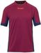 Kempa Prime Shirt Donker Rood-Diep Blauw Maat M