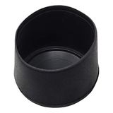 Adsamm LG-BL-40-16 LG-BL-40 16 x stoelpootdoppen, zwart, Ø 40-41 mm