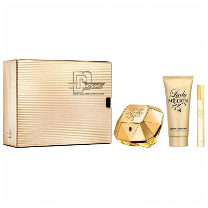 Paco Rabanne Lady Million 80 ml + 10 ml geschenkset