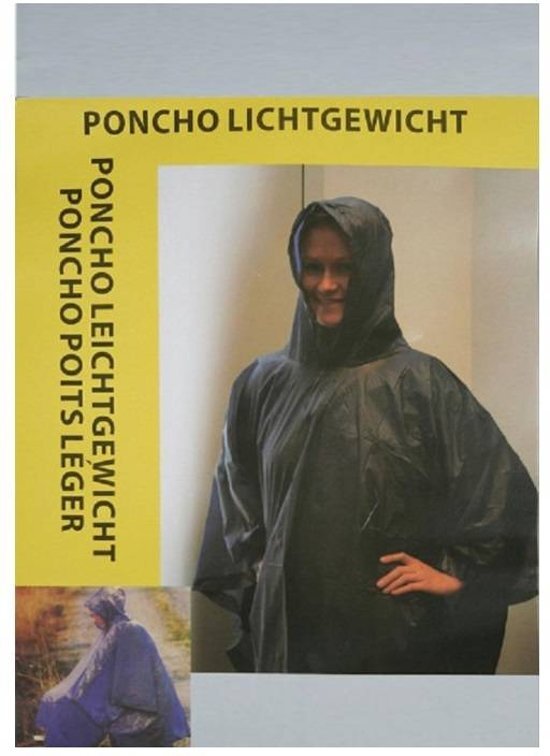 Benson Lichtgewicht Poncho - Regenkleding - one size