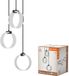 Ledvance Decor Circle 3XHanglamp PL 20W Click CCT Zwart