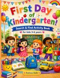First Day of Kindergarten: A Search & Find Activity Book to Build Confidence and Calm the First-Day Jitters — Ages 3-6