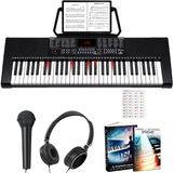 Finesse Keyboard Piano - Lichtgevende Toetsen - 61 Keys - Digitale Piano