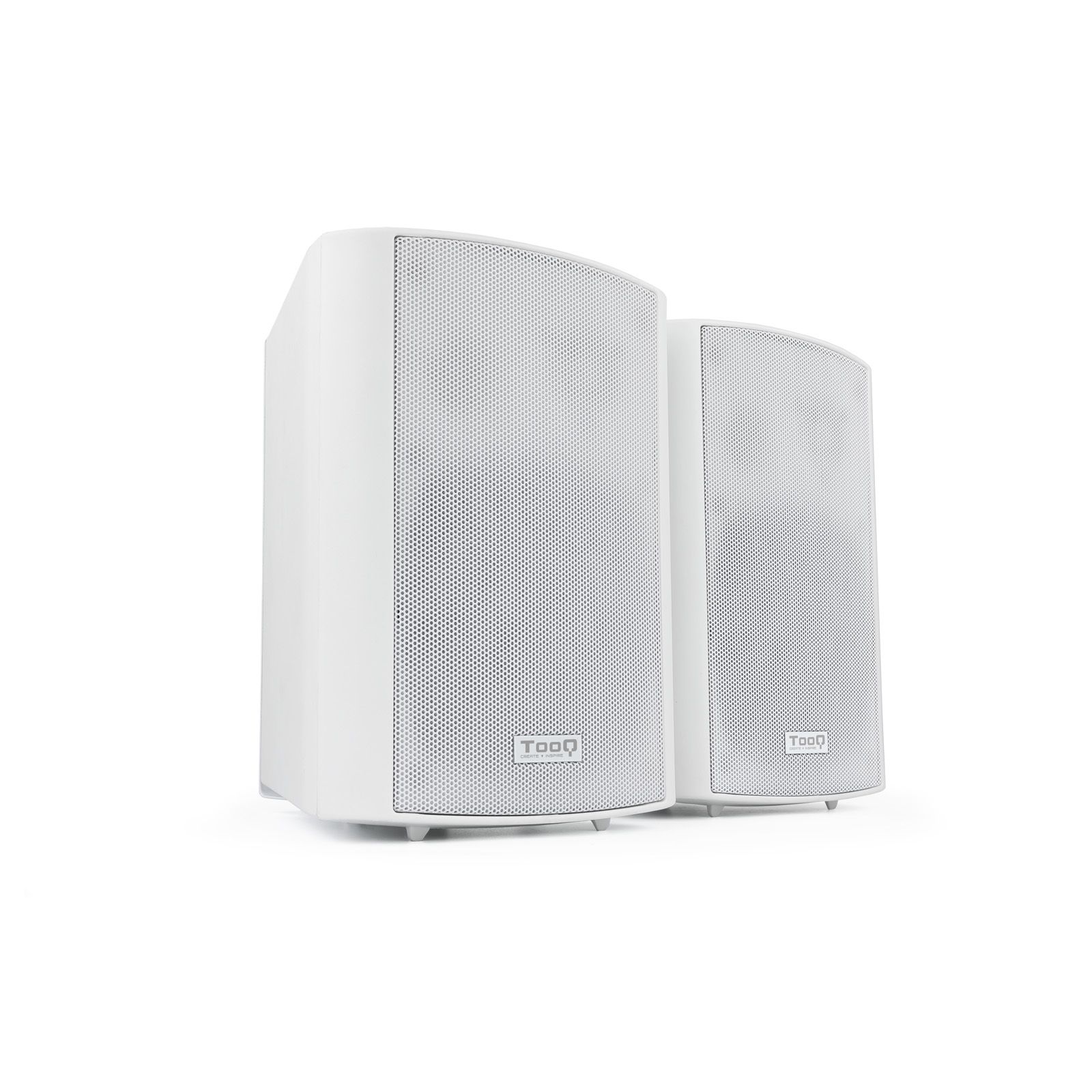 TooQ TQOWS-01W - Wall Powered Speakers - White