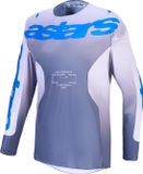 Alpinestars Racer Amber Motocross-trui - Paars/grijs/blauw - Maat XL