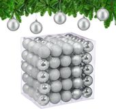 Relaxdays Kerstballen set van 100