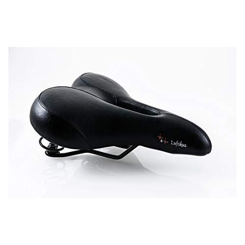 P&P pro cycling Lufttikus Berquemzadel, zwart, standaard