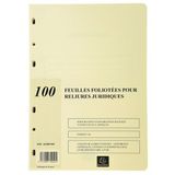 Exacompta Navulling 100 vellen A4 80 g voor juridische binding
