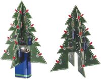 Whadda Sapin de Noël 3D 9V 80 x 88 x 102 mm Vert/Rouge