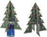 Whadda Sapin de Noël 3D 9V 80 x 88 x 102 mm Vert/Rouge